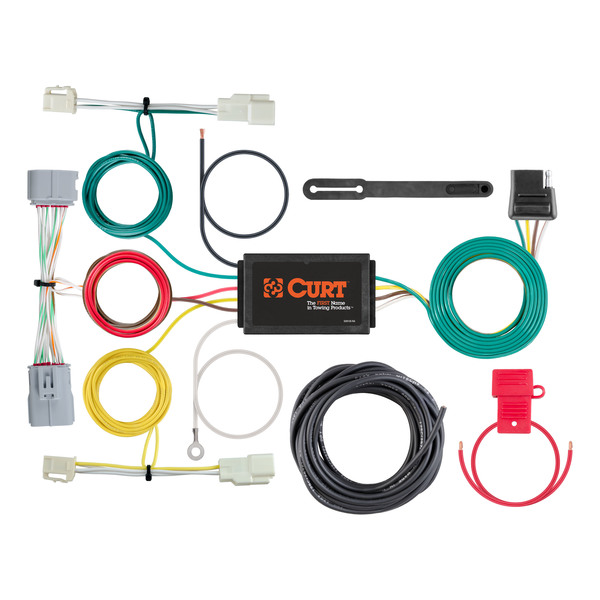 Curt Custom Wiring Harness (4-Way Flat Output), 56439 56439